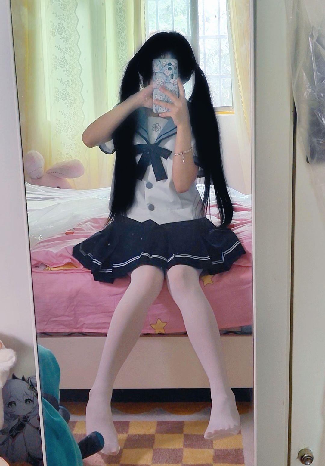 甜妹 JK  jk制服 ootd 不愧是jk