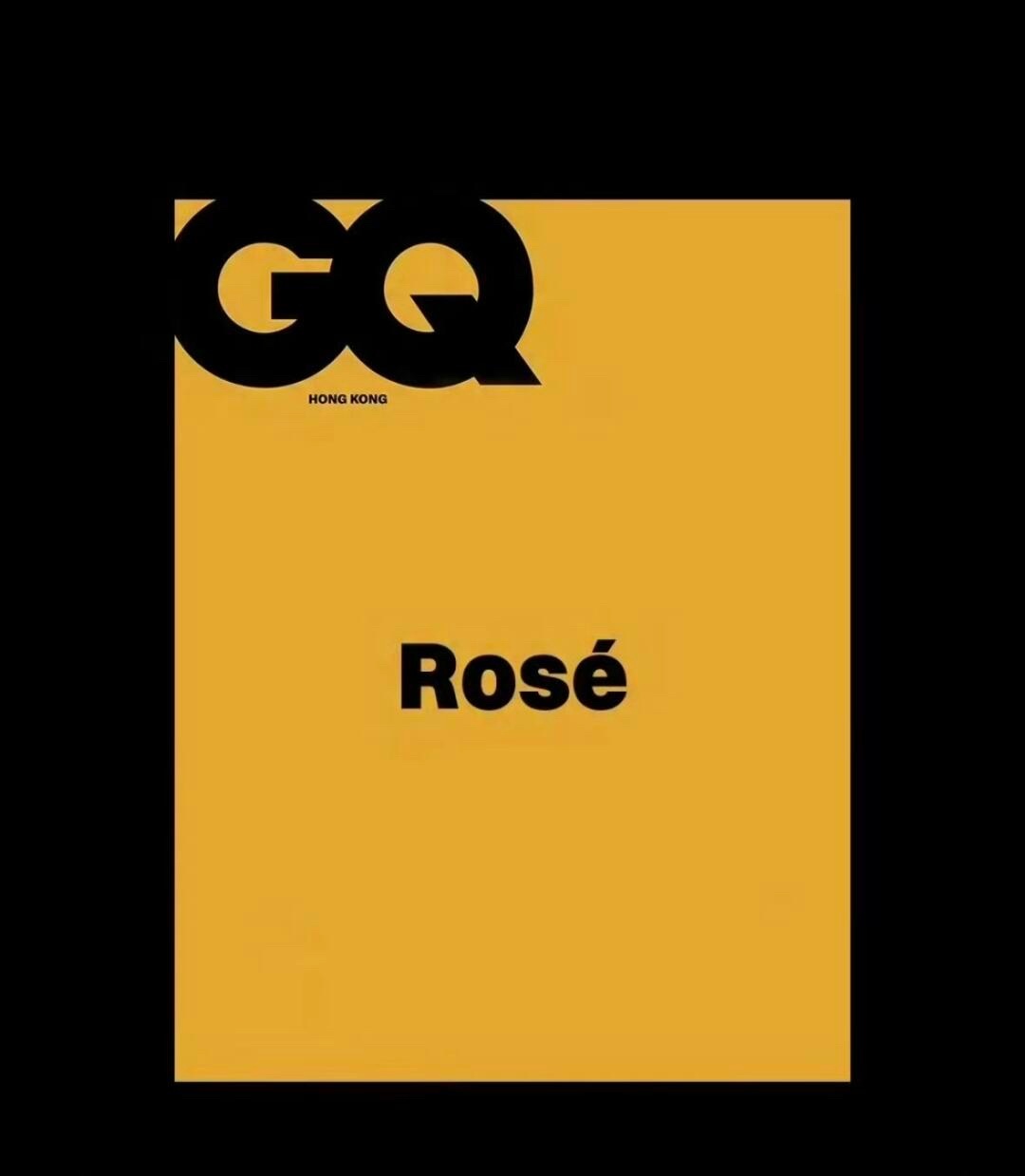朴彩英做为首位女性封面人物「Number One Girl」 登上GQ创刊号香港