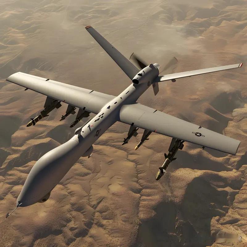 美海军头一回承认损失MQ - 4C“海神”战略侦察无人机。2026年4月9号，这