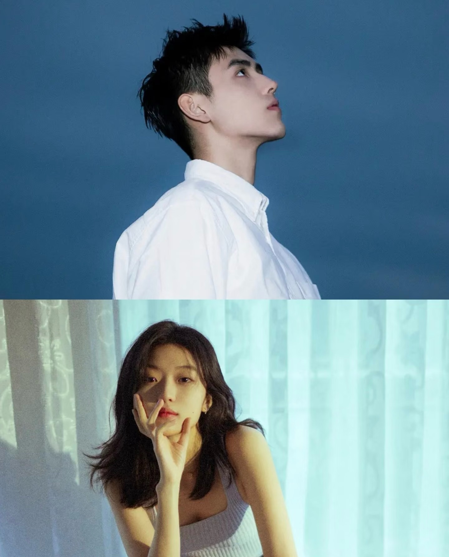 孙千的cp玄学又显灵了不用硬凑 不用强演 光是这两张脸同框 ，气氛感极就直接焊死