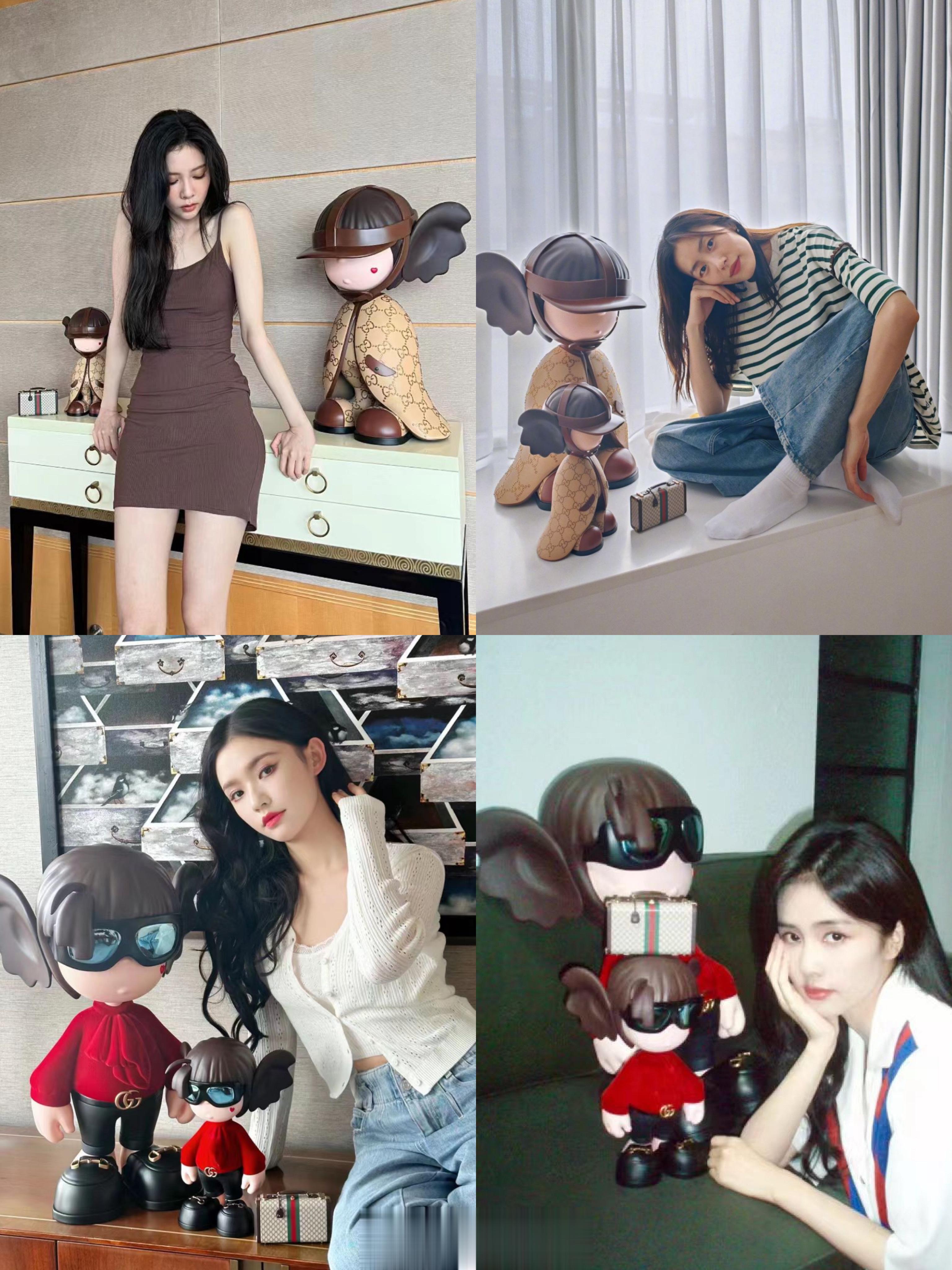 最近在明星圈子里很有人气的潮玩，来自中国原创IP Marsper与Gucci的联