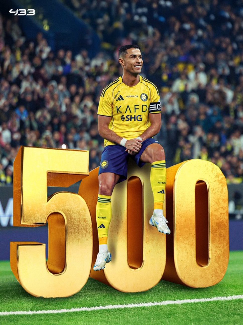 C罗c罗30岁后500球c罗生涯964球利雅得胜利4比0哈森姆 🟡C罗职业生涯