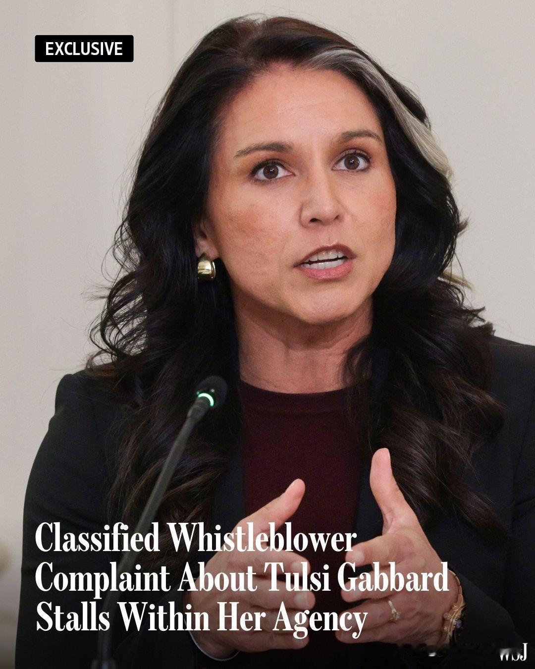 突发炸裂新闻：据《华尔街日报》报道，一名美国官员提交了一份爆炸性投诉，指控美国首