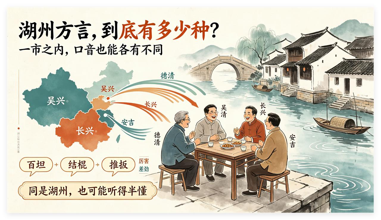 主体本土方言属于吴语太湖片苕溪小片，也就是大家常说的湖州闲话，吴兴、南浔是正宗核