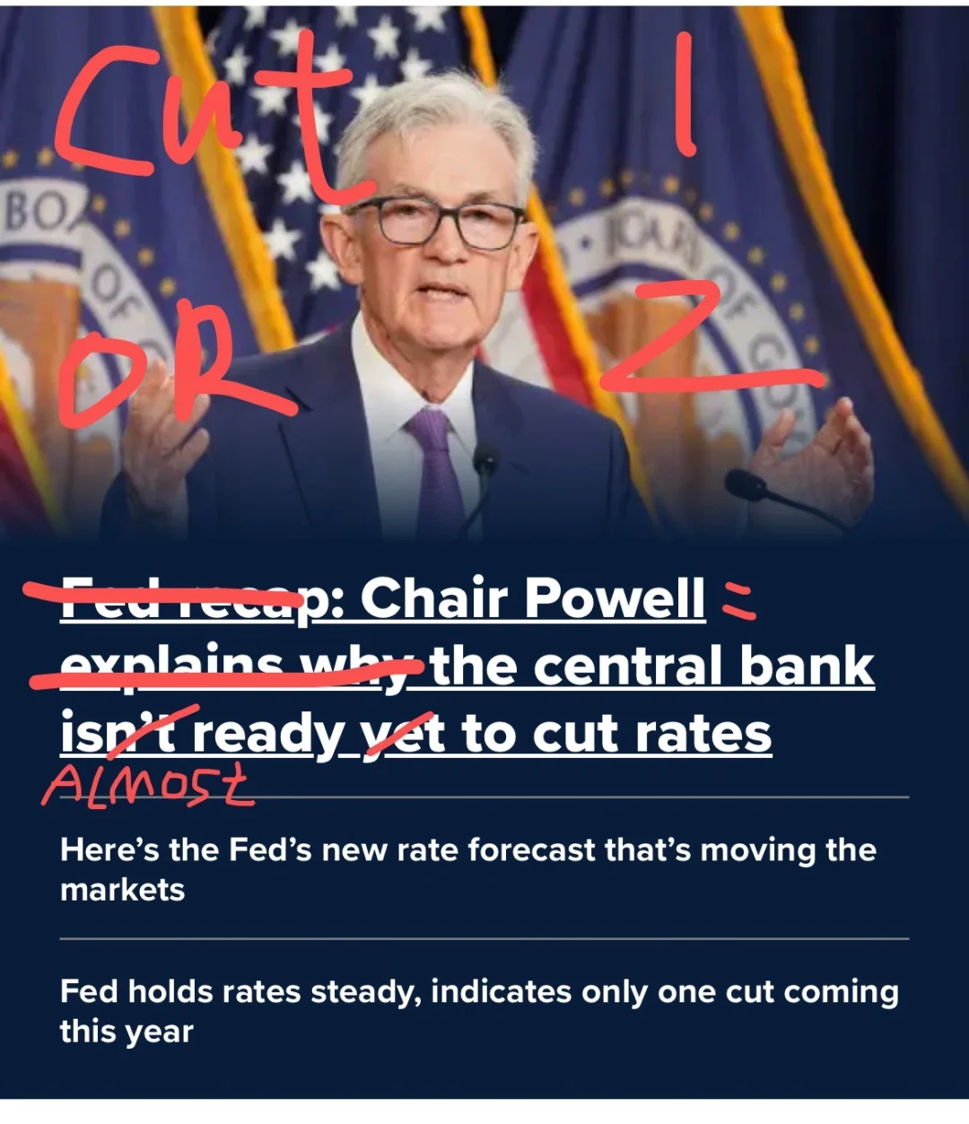 我倾向认为Fed基本准备好启动降息