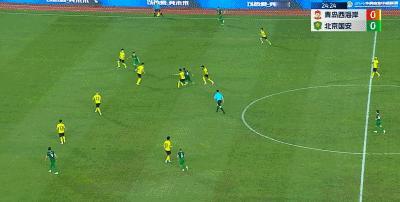 青岛西海岸2-2北京国安，林良铭首开记录，王子铭救主#中超# 在中国足球顶级联赛