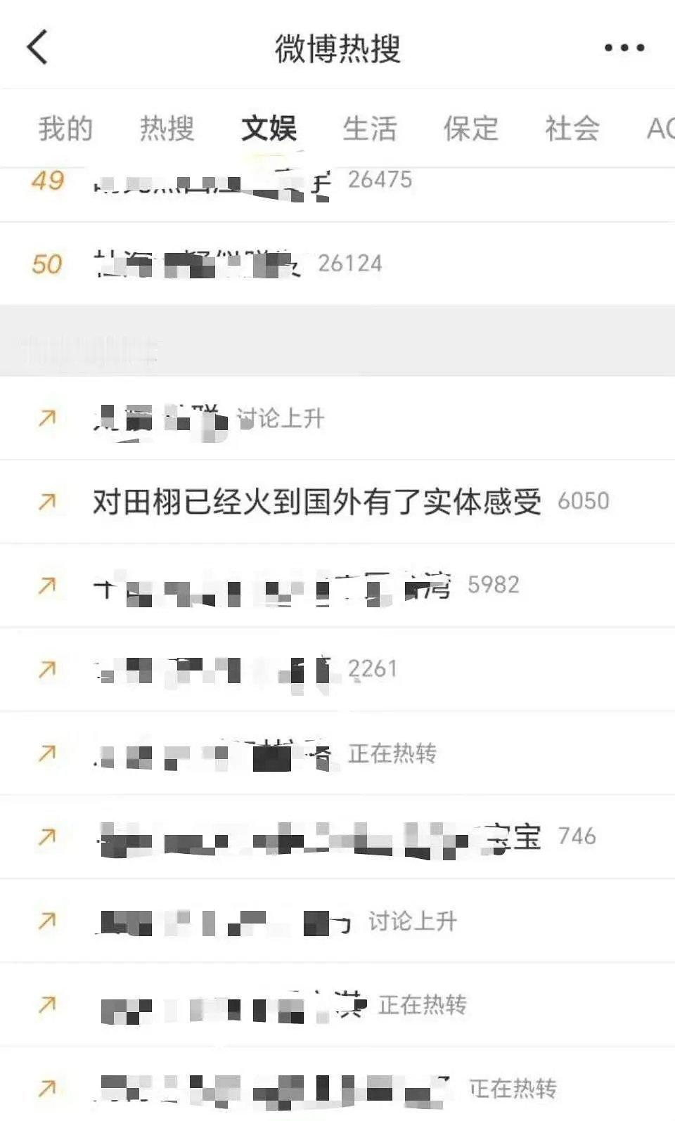 知道了知道了，所以田栩是谁田栩宁外网数据比很多热门韩星多几倍 ​​​