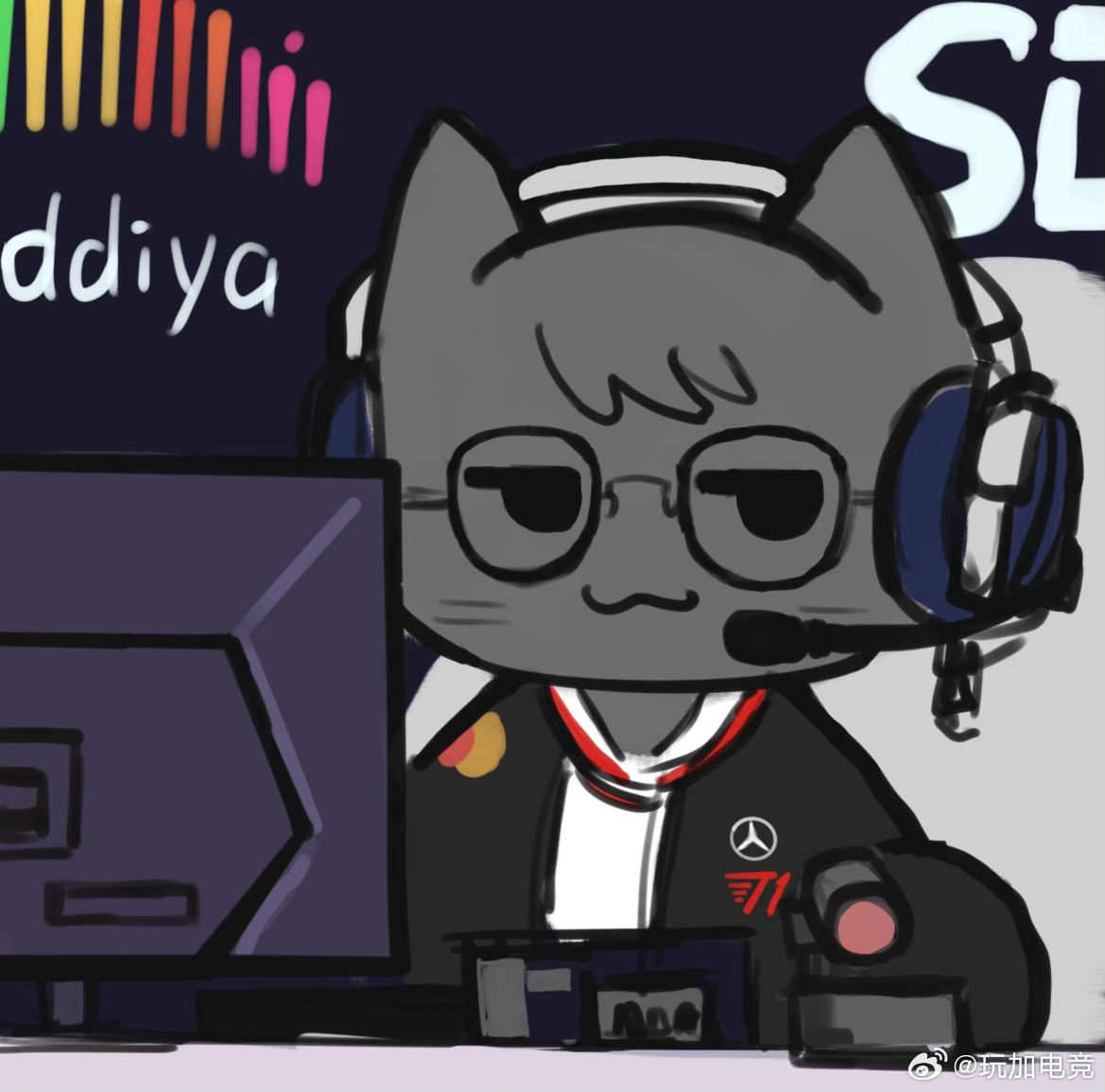 直播中在峡谷偶遇大相赫的粉丝，就算掉分也不想投降快点结束游戏队友：欸别投降 打久