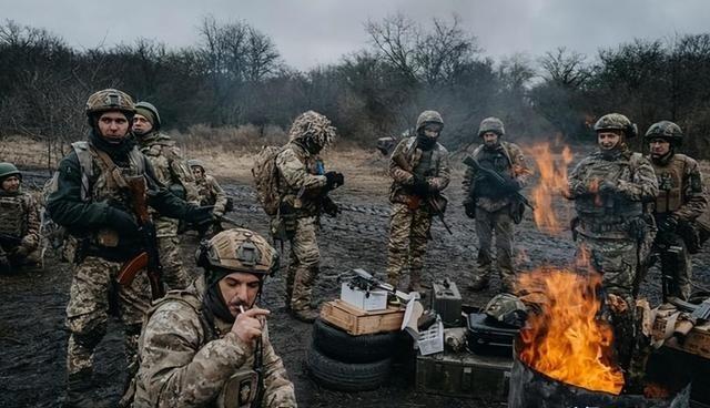 为在俄乌战争中逝去的士兵默哀。自2022年2月24日俄乌战争爆发以来，战争时长已