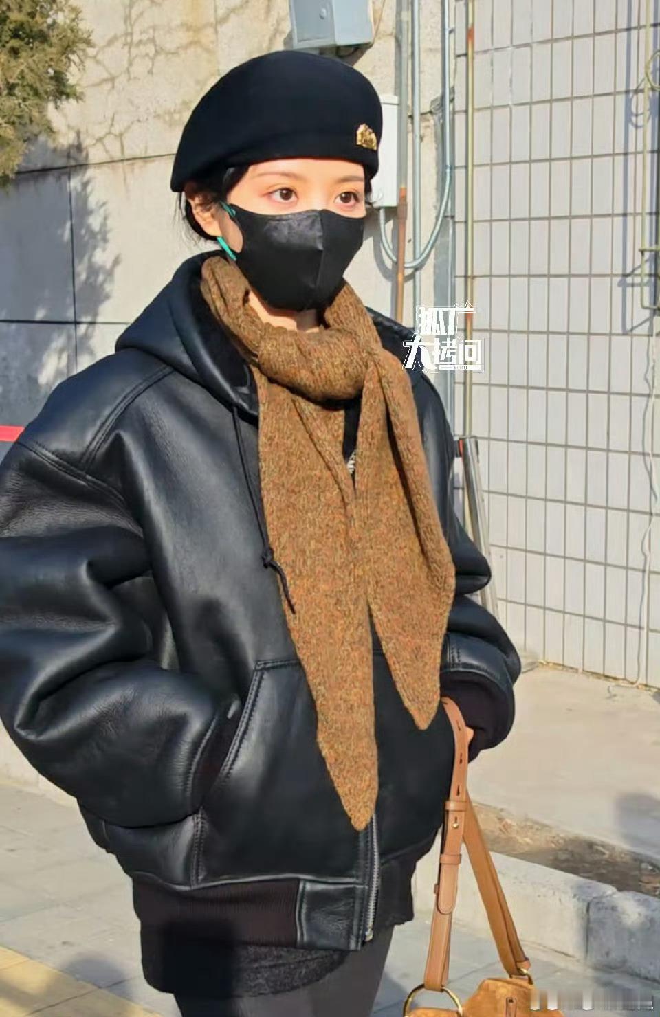 田曦薇现身马年春晚彩排田曦薇马年春晚彩排 挺好的 