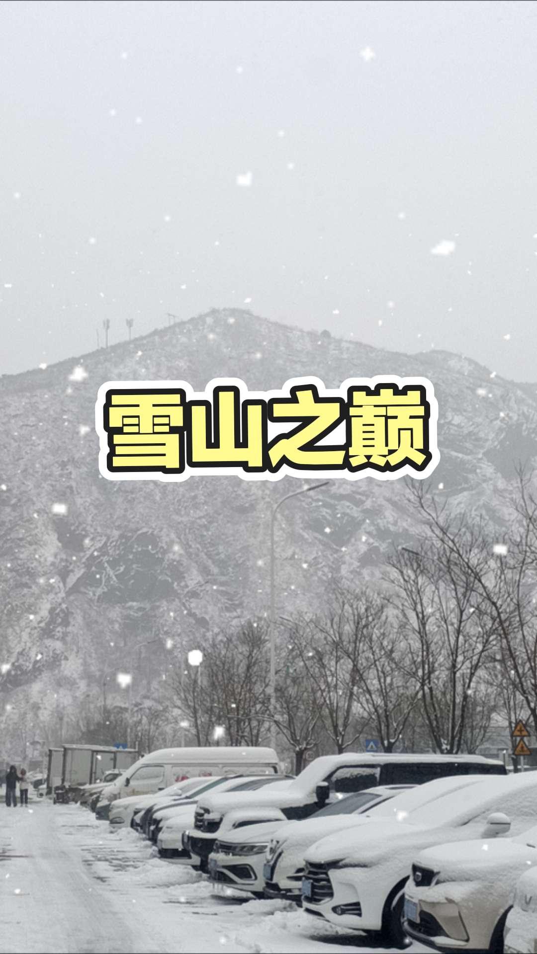 又是一年冬那大雪埋了松 发一张你登山的照片 记录家乡美景 沿途风景随拍 下雪了