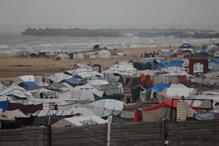 巴勒斯坦人在风暴袭击加沙时发出了超过4300通求救信号 巴勒斯坦内政与国家安全部