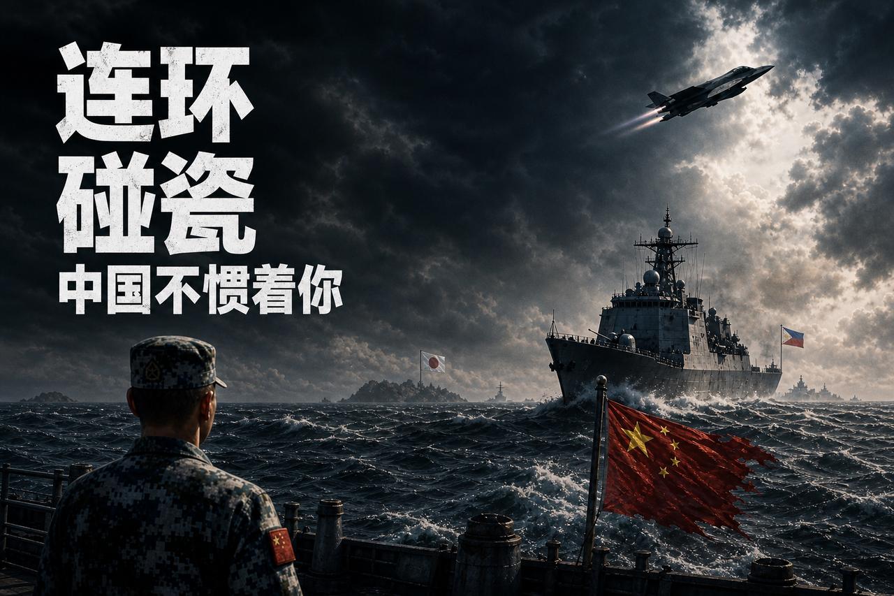 好家伙！荷兰军舰刚闯完西沙，日本和菲律宾又想把中国海域划到自己名下！几个小国轮番