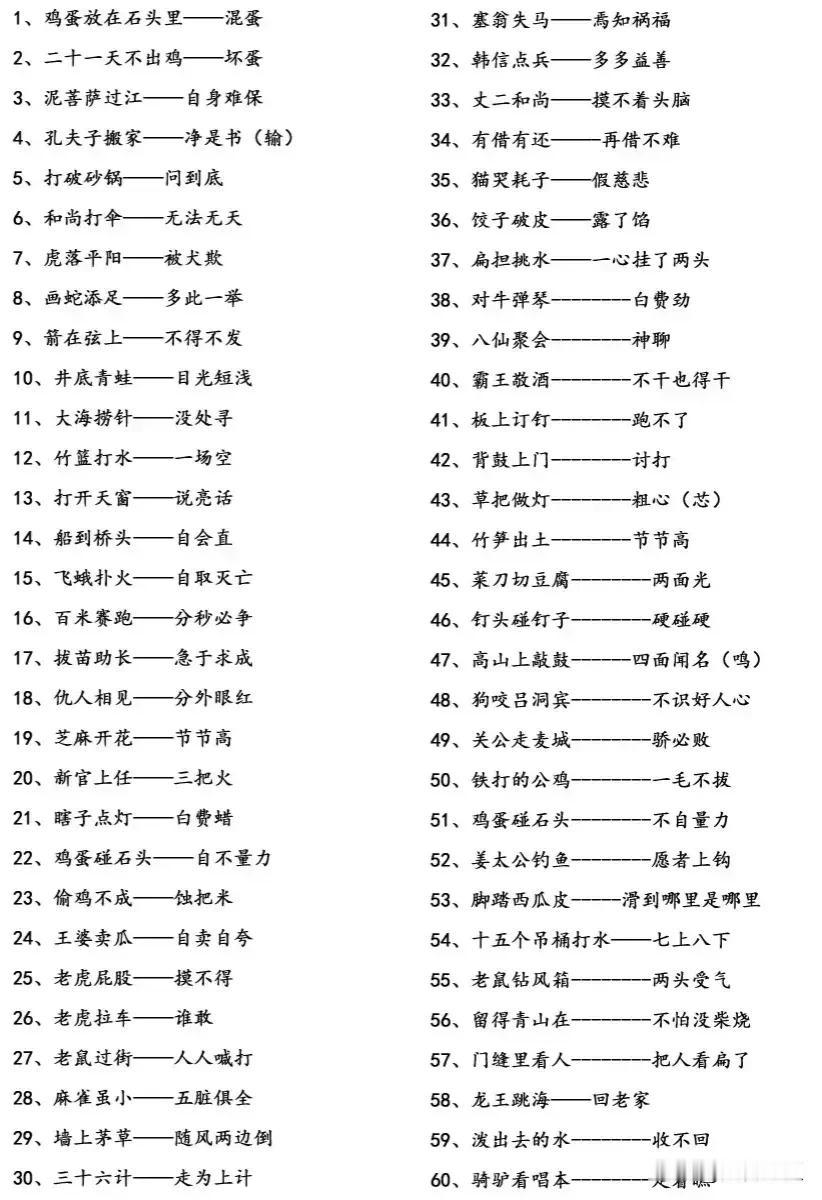 整整1000多句歇后语和谚语，中华国粹，还含有520句中英文谚语，不管是语文还是