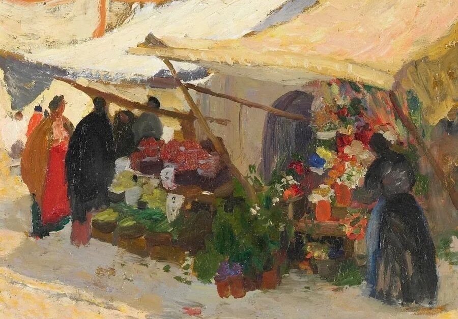 艺术家Ethel Carrick Fox的作品艺术达人盛夏壁纸大放送动漫仲夏狂欢