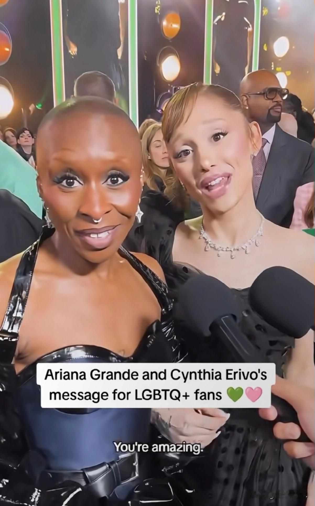 辛西娅·埃里沃——越查越不简单
一开始以为，她和A妹只是合作关系
没想到两人还是