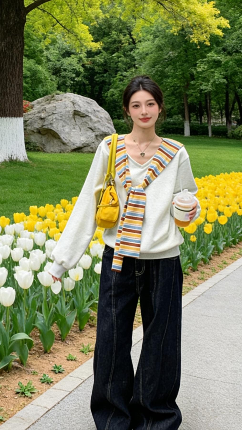 早春新衣穿搭美女感拉满的春装测评如何摆脱路人感穿搭分享我的早春美女感漂亮衣服出游