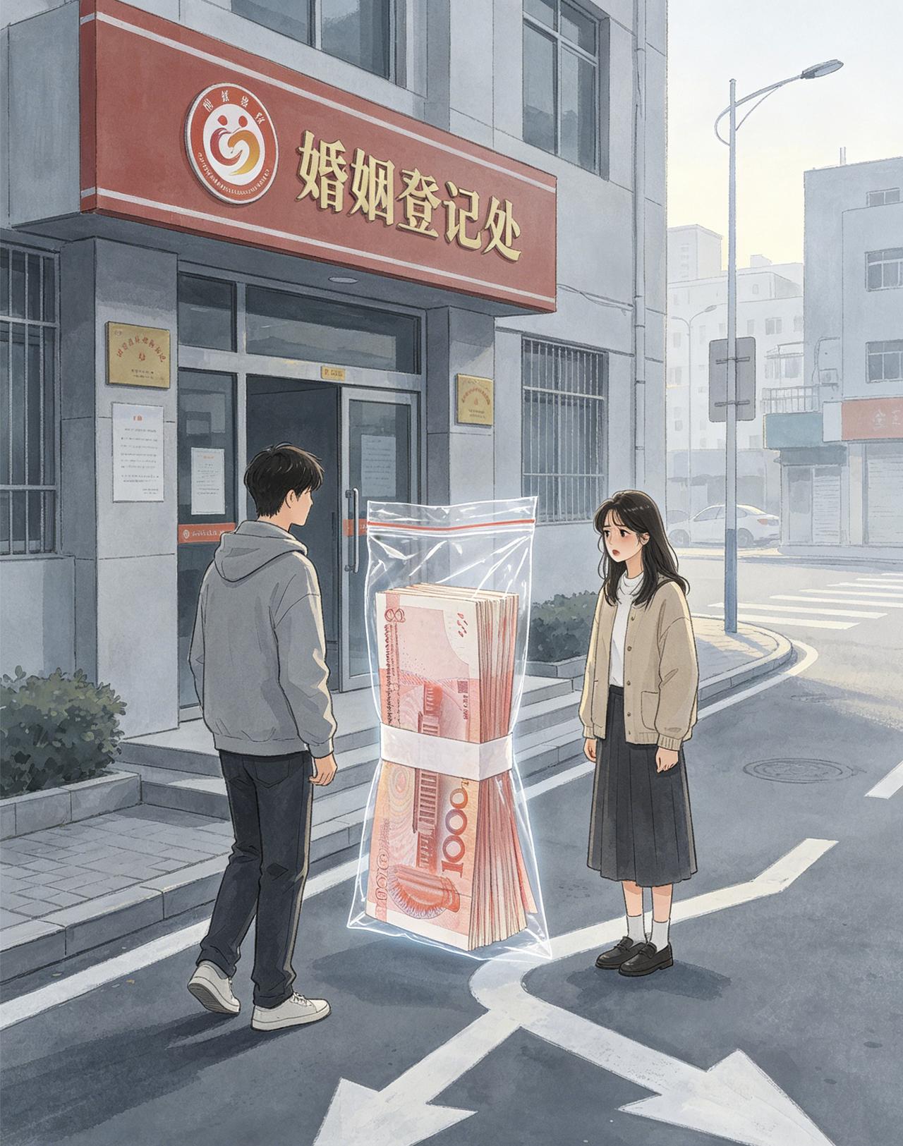 一段对话戳破真相：高额彩礼本质就是买卖婚姻，及时止损才是清醒
 
情侣闲聊时，女