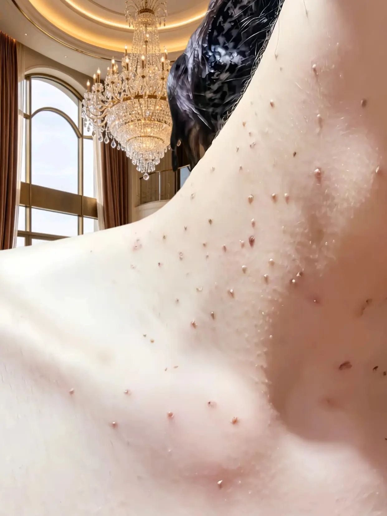 姐妹们~美美哒戴项链出门咯！再也不尴尬了！