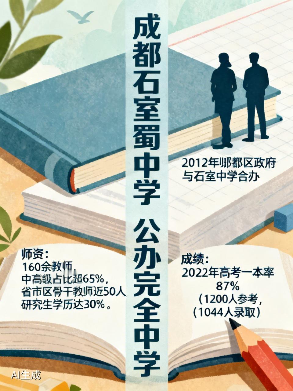 成都石室蜀都中学怎么样? 成都石室蜀都中学挺不错的。它是2012年郫都区政府和石