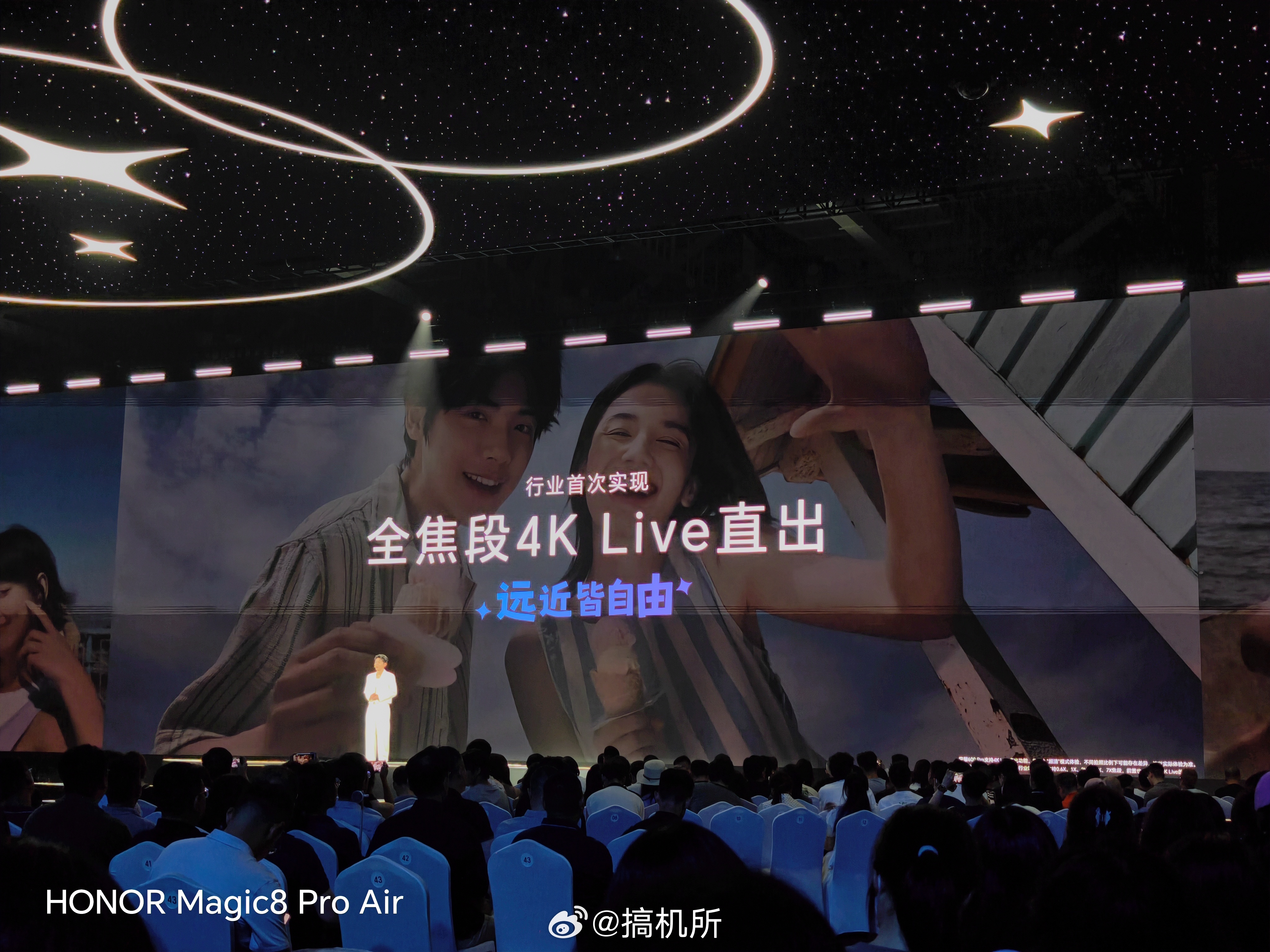 荣耀600这次带来行业唯一全焦段4K Live直出，1倍大合影、2倍亲密朋友圈、