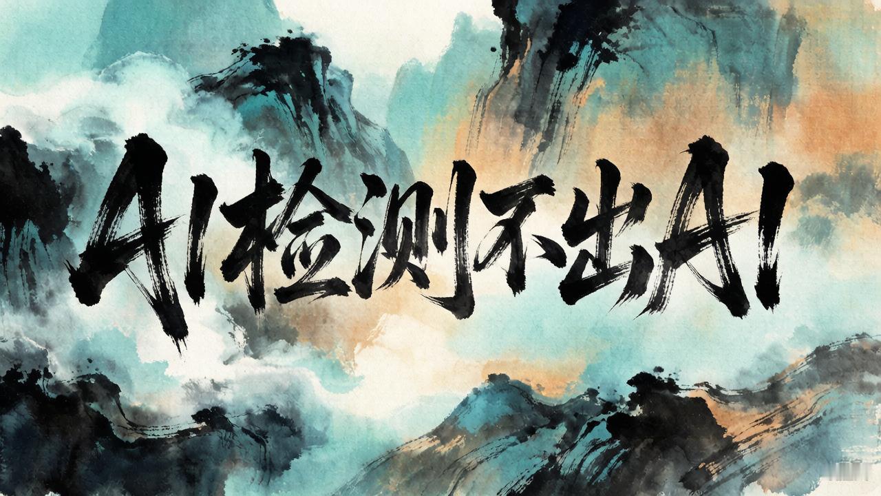 AI检测不出AI

现在网络弥漫一种病，一种对AI莫名排斥恐惧的，AI恐惧症。怀