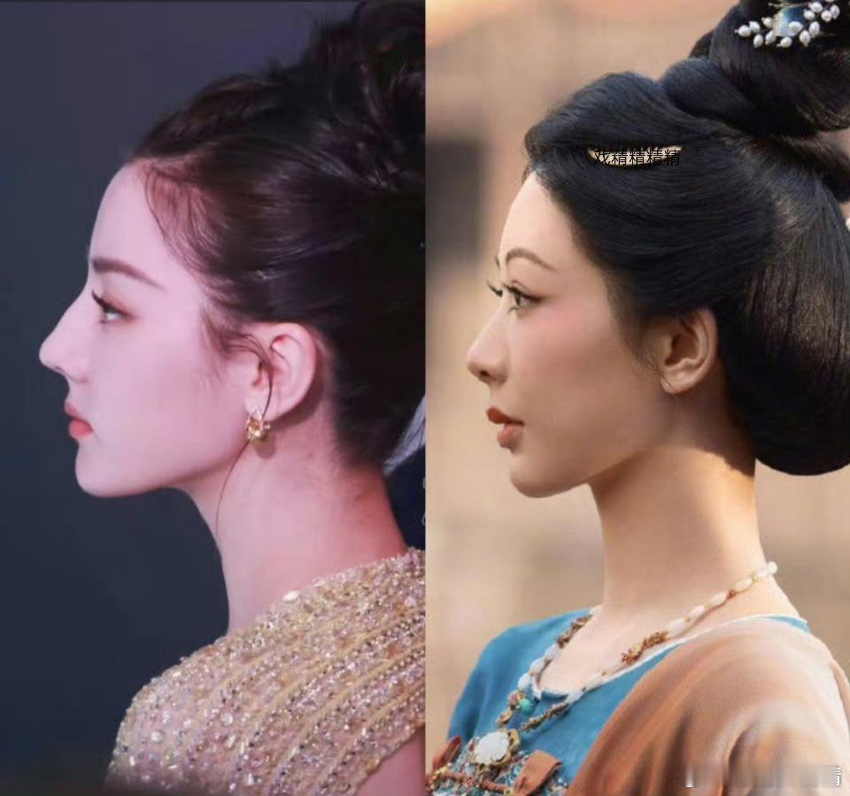 巴紫侧颜完美无瑕