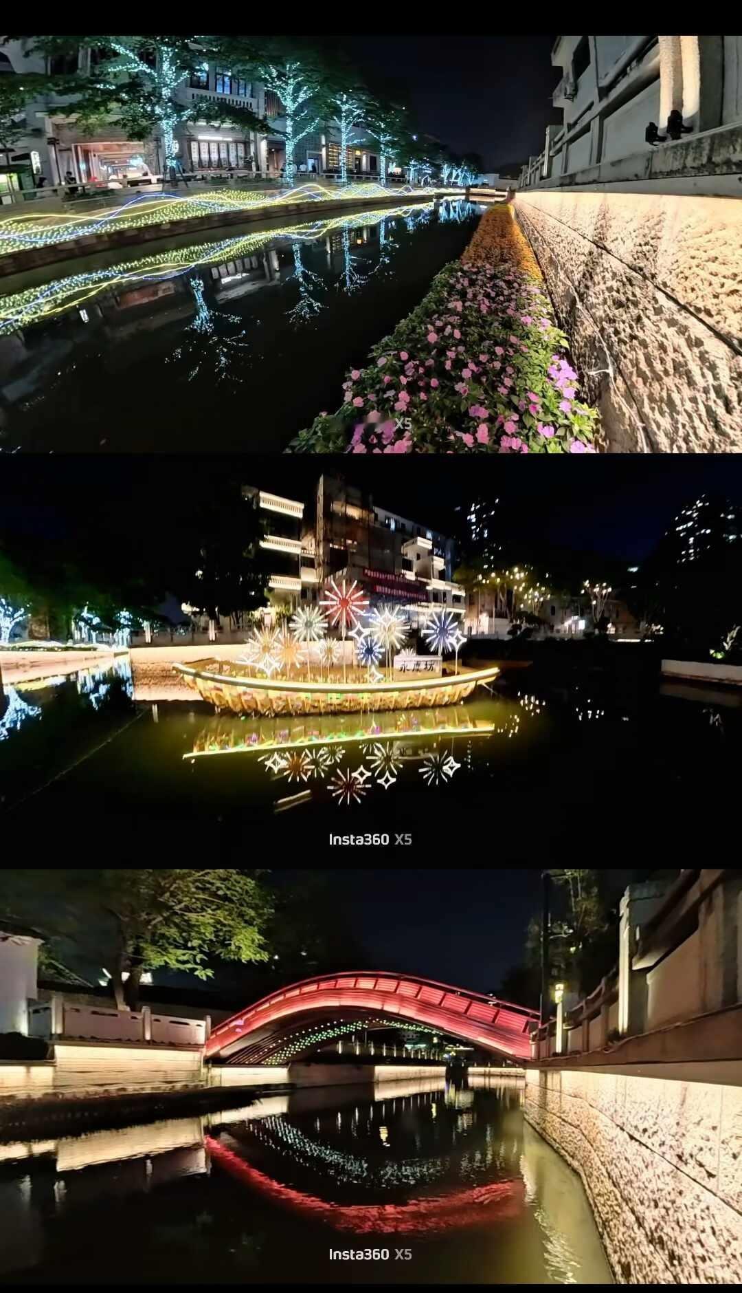 广州的浪漫，藏在永庆坊的夜里🌃
设备📹：Insta360x5
拍摄模式：夜间