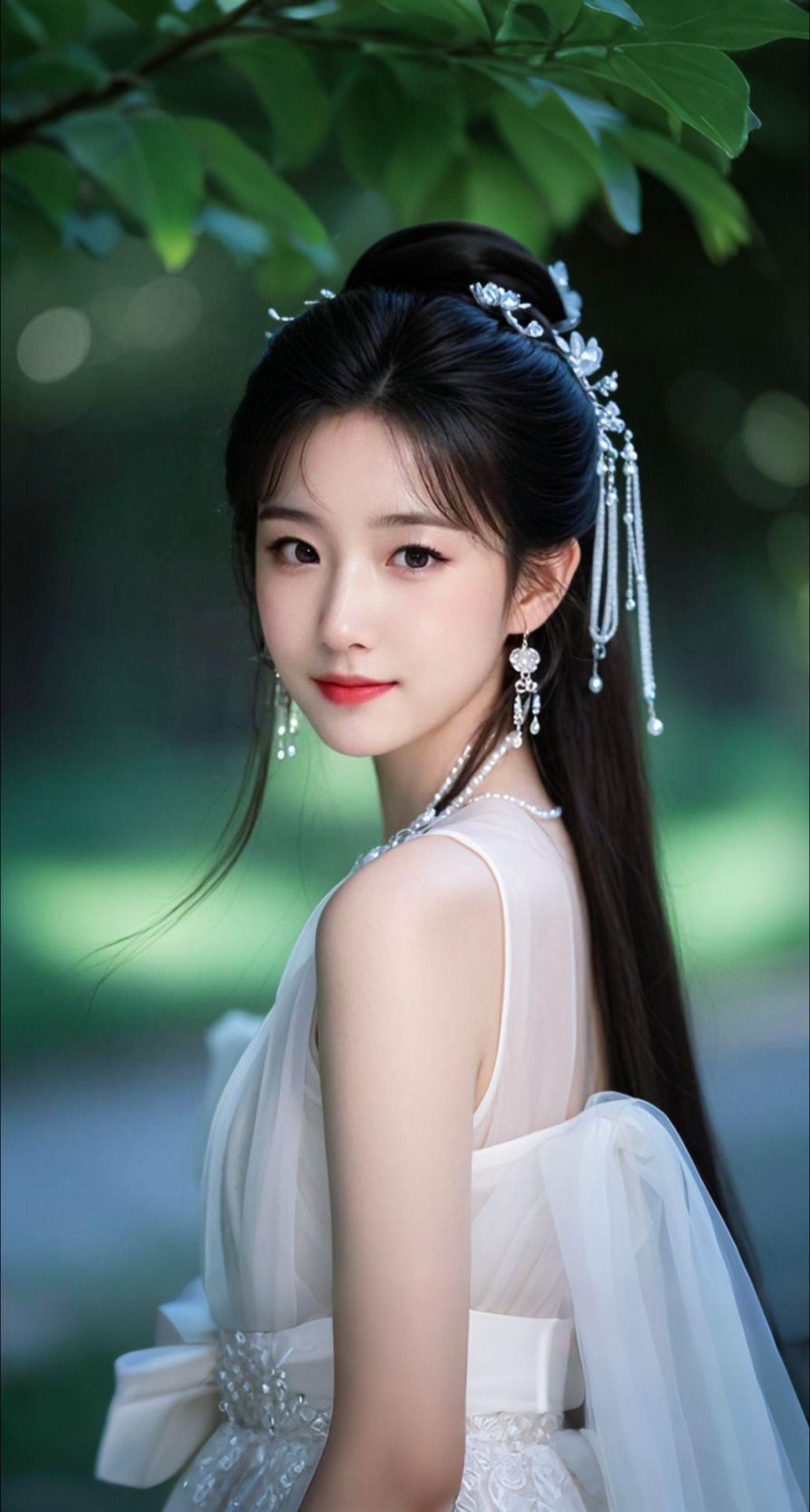AI扩图 AI清美盛妆