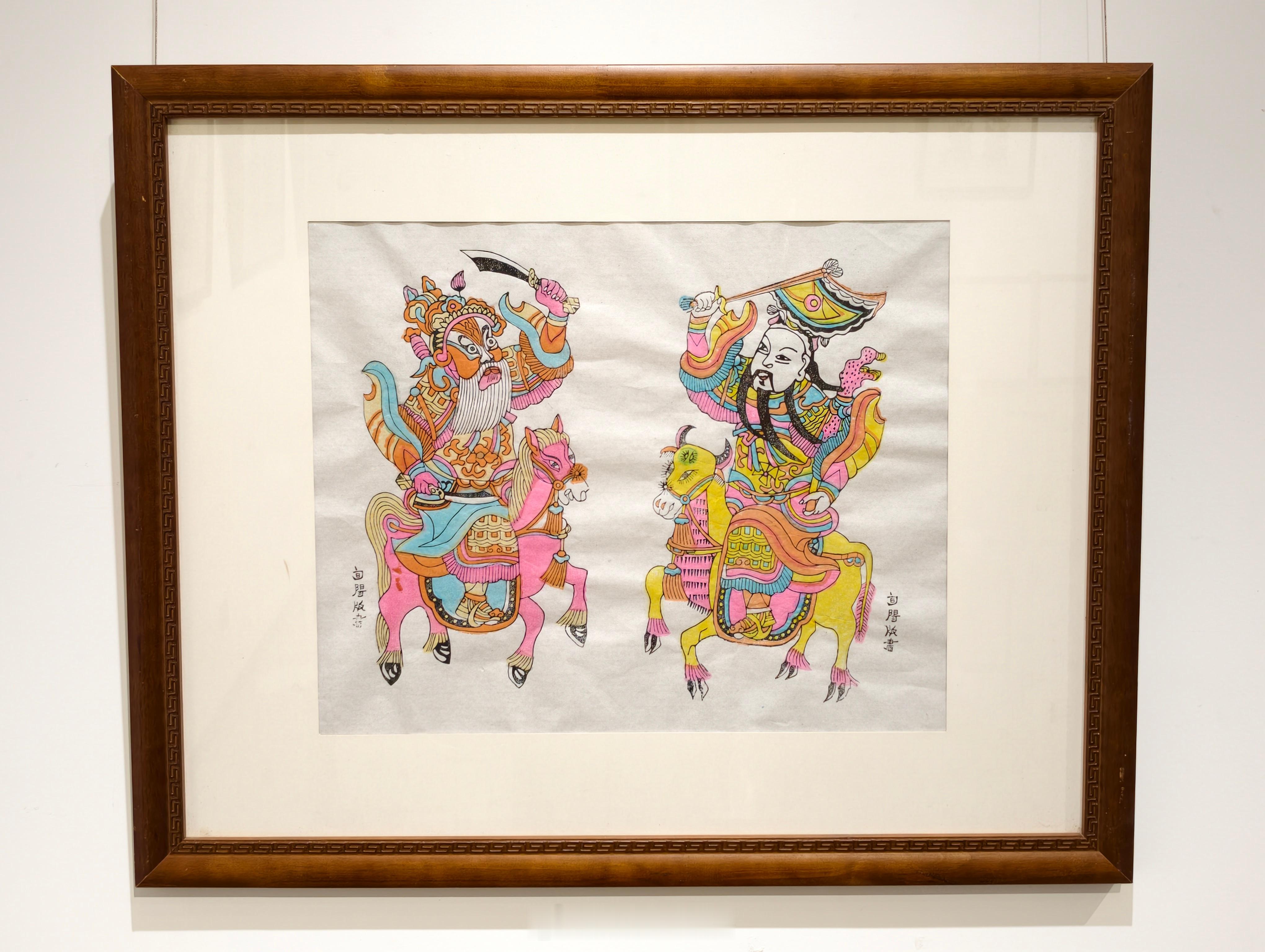 安康旬阳版画 