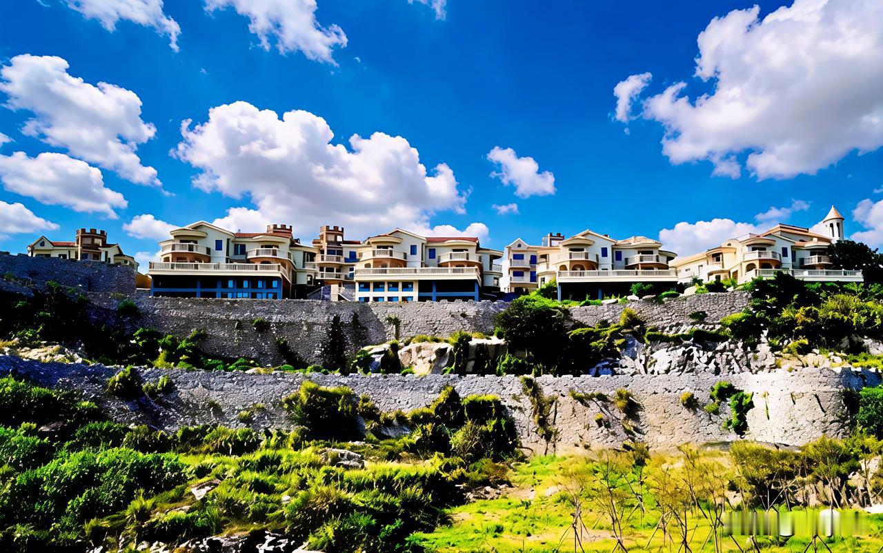 东方蜜月城堡依山临海而建，三面环拥万顷碧波，将双合石壁的奇景、山盟海誓的浪漫、度