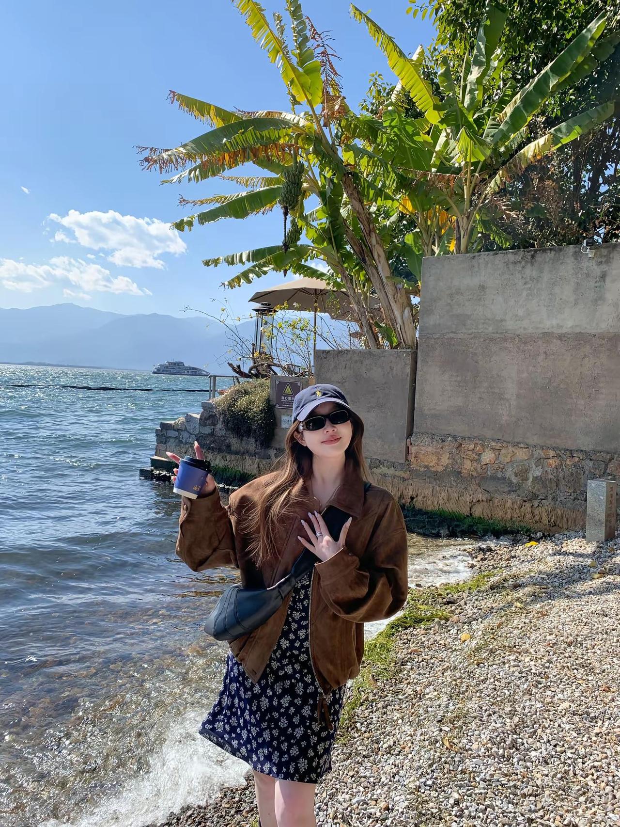 高允真穿搭真的太适合春天了🌿🌊。高允真穿搭 韩系穿搭 ins穿搭