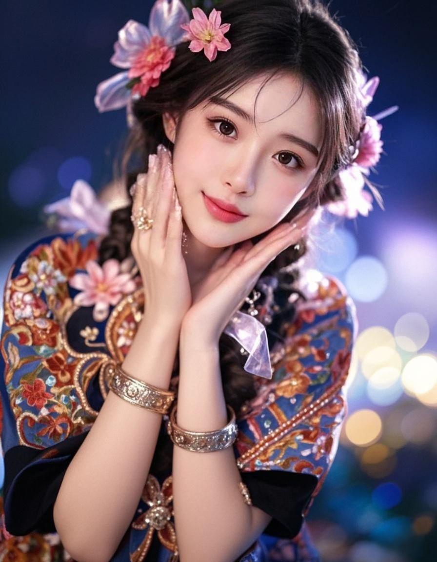 花漾少女 原来ai写真可以这么美 人生总得有一套ai写真吧 谁拍谁好看...
