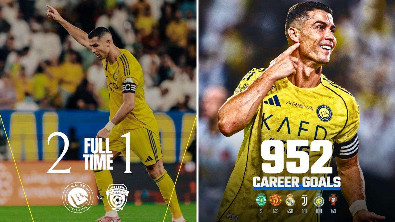 沙特联：利雅得胜利主场2-1逆转费哈，开局豪取7连胜。
雷梅塞罗率先进球，C罗扳