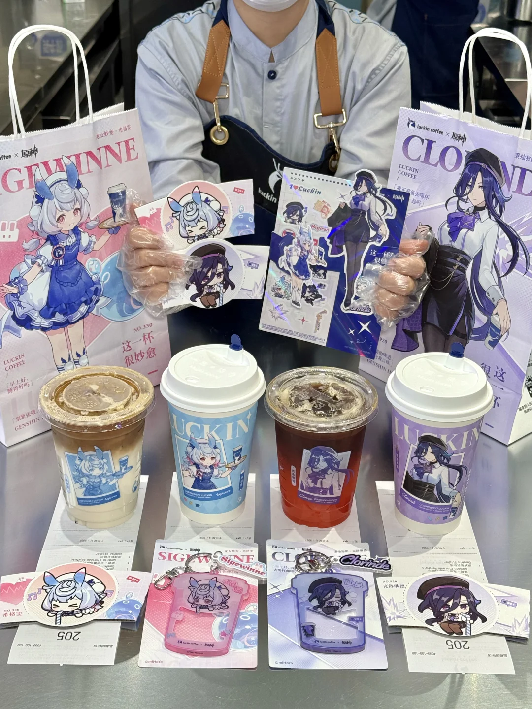 服了 瑞幸原神联名福利到底是谁在中啊……