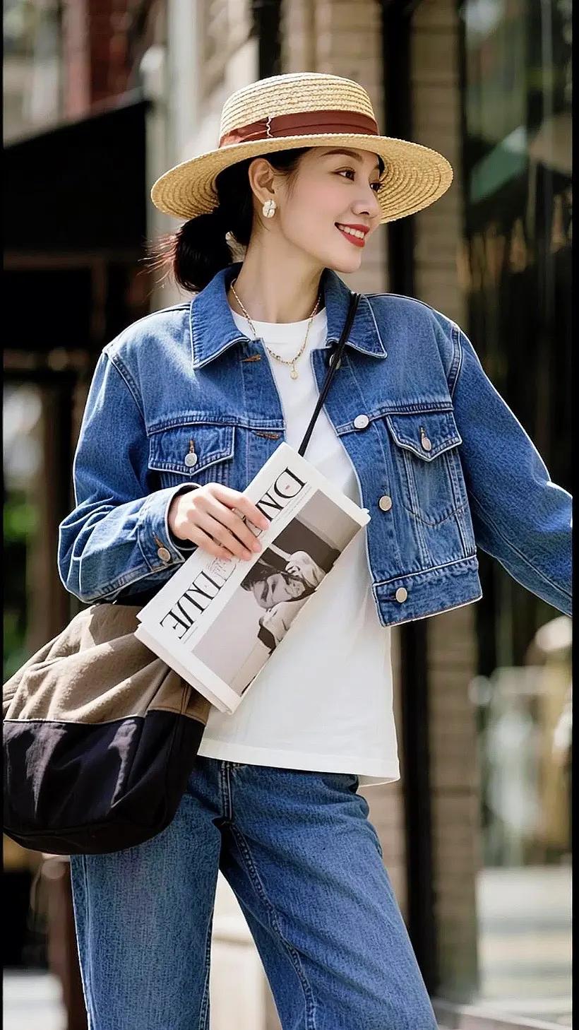 AI牛仔街拍风 ai创作 广告分成伙伴计划玩法达人