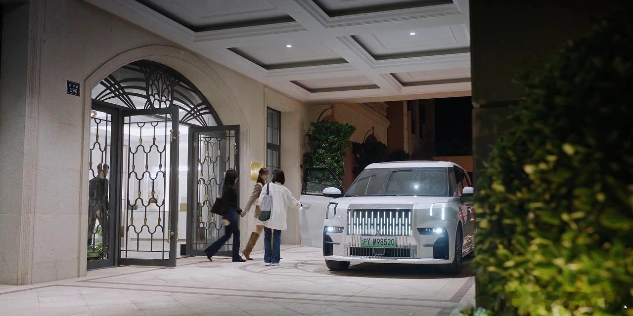 看个电视剧被极氪009 帅到