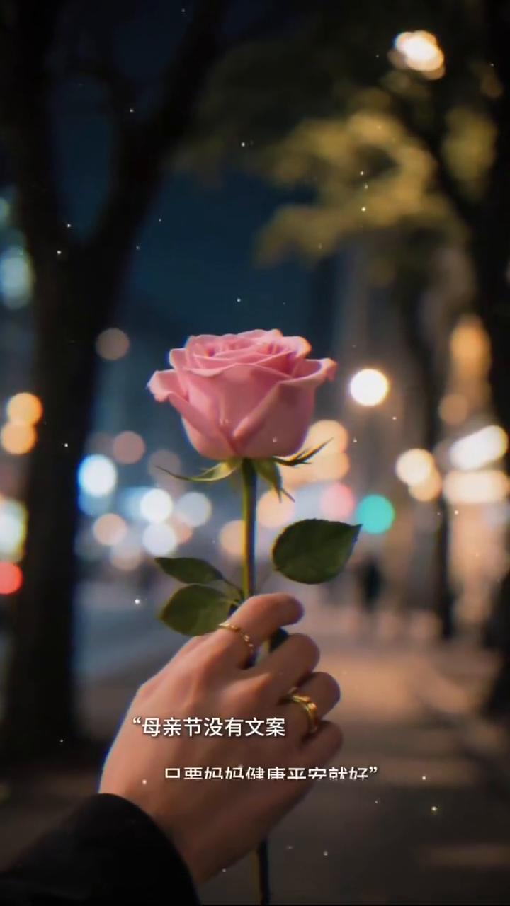 母亲节没有文案，只要妈妈健康平安就好。