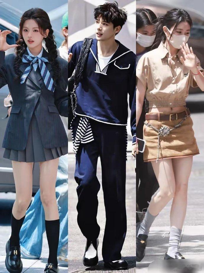 王安宇、杨超越、张昕懿、刘浩存5.1全员上班，带来别样风采，令人眼前一亮，堪称一