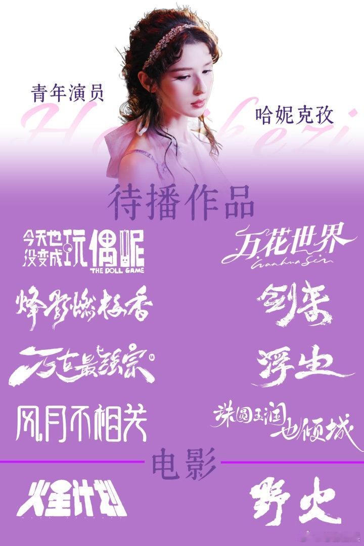 哈妮克孜开启题海式拍戏哈妮克孜新剧一部接一部 哈妮克孜就这样在剧组开始题海试拍戏