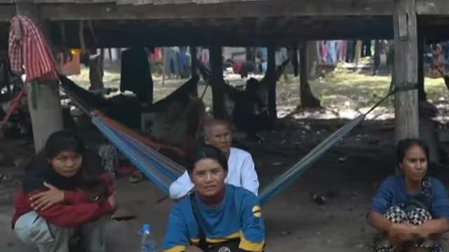 泰国彻夜播放鬼叫声恐吓柬村民开始精神层面攻击了