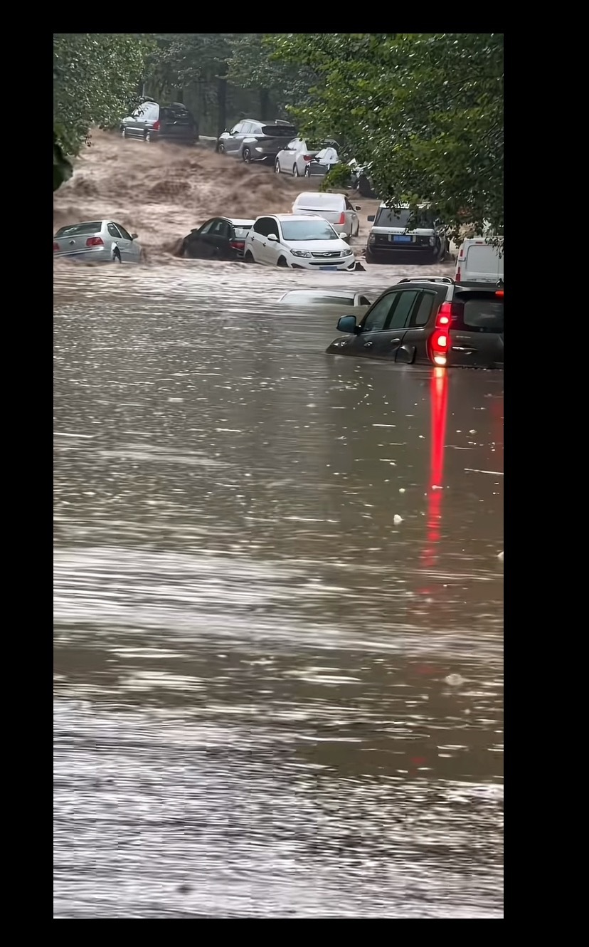好像辽宁暴雨没什么热度，我看抚顺那边好严重 