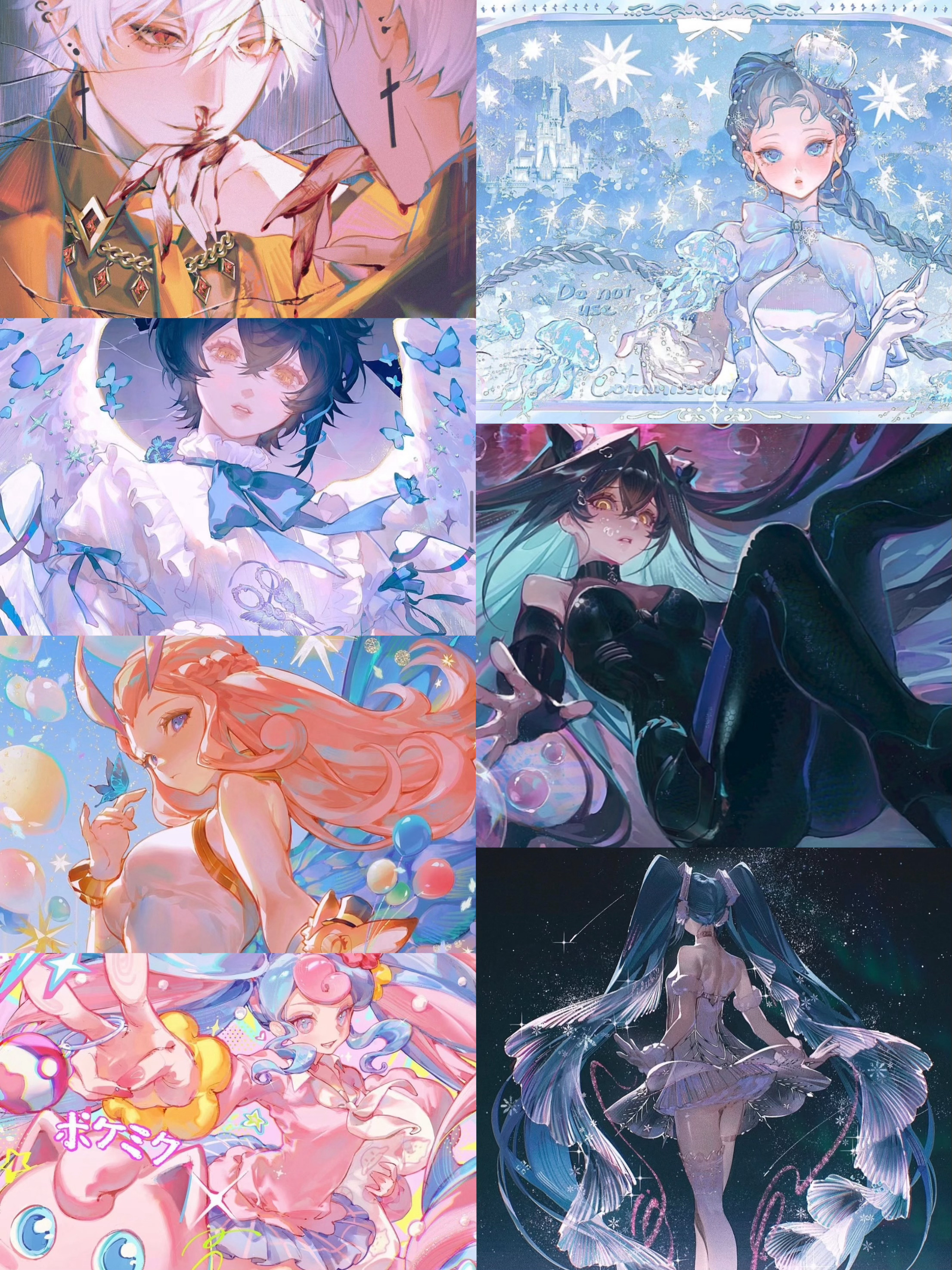 审美提升丨宝藏插画师：Lilith [哇]Lilith笔下的少女，简直是光影与灵