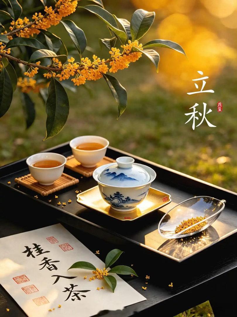 暑退秋澄，时序轮转，愿秋风带去安康，四季身健，立秋添微凉，早晚注意添衣，秋收喜乐