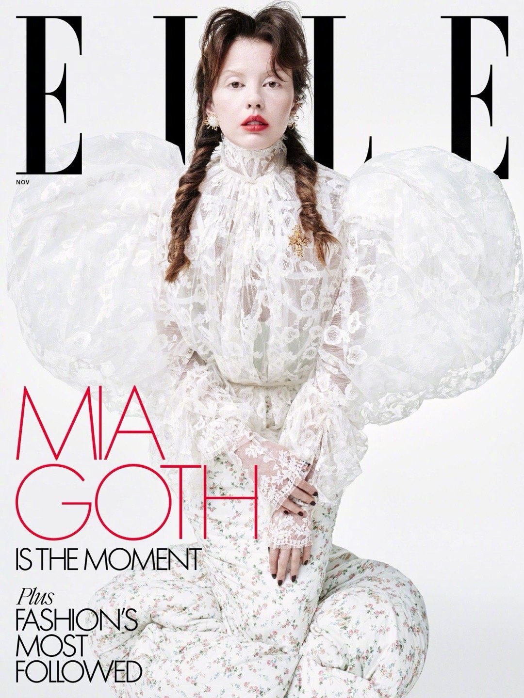 米娅·高斯《ELLE》杂志新写真这组太喜欢了！！！！！ ​​​