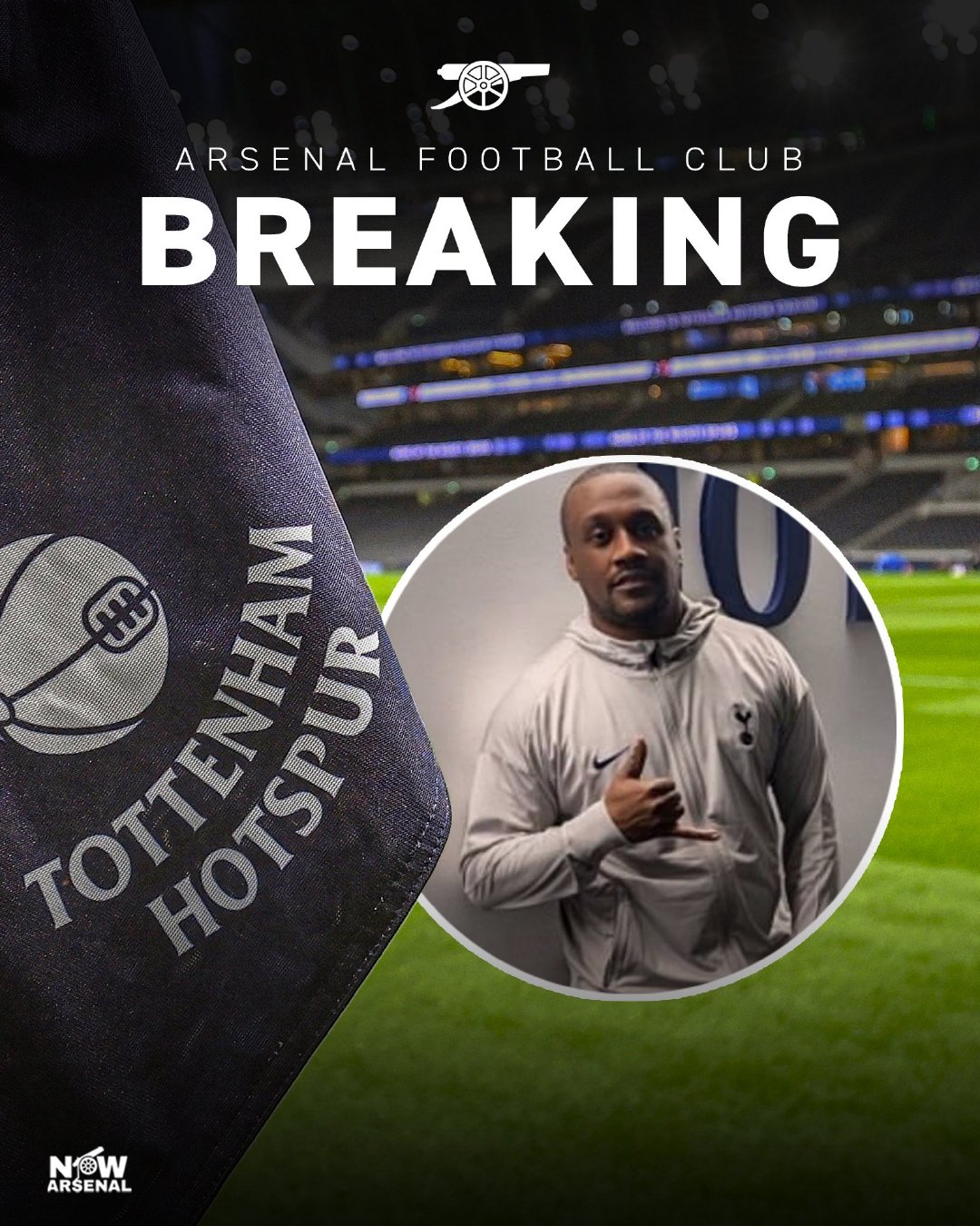 《每日邮报》独家：热刺新招的阿森纳球迷球探开玩笑称不想让队徽碰皮肤，俱乐部高层"