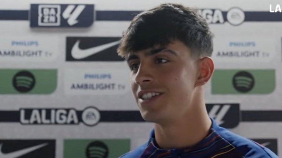 贝尔纳尔：“能在Spotify诺坎普球场踢球是一种荣幸，我记得小时候经常来这里看