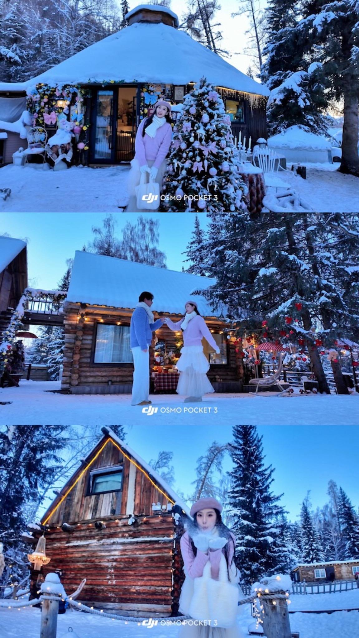 ❄️pocket3和蓝调阿勒泰的适配度是10000%！！！ .  回看...