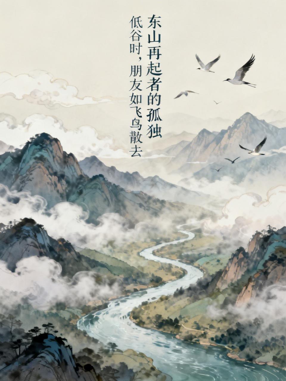 东山再起的人朋友少，原因挺现实。当他们处于低谷，很多所谓朋友就消失了。