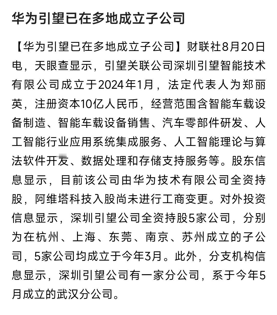 请教大家一个问题：比亚迪有个仰望，华为为什么起个名字叫引望？【来自懂车帝车友圈】